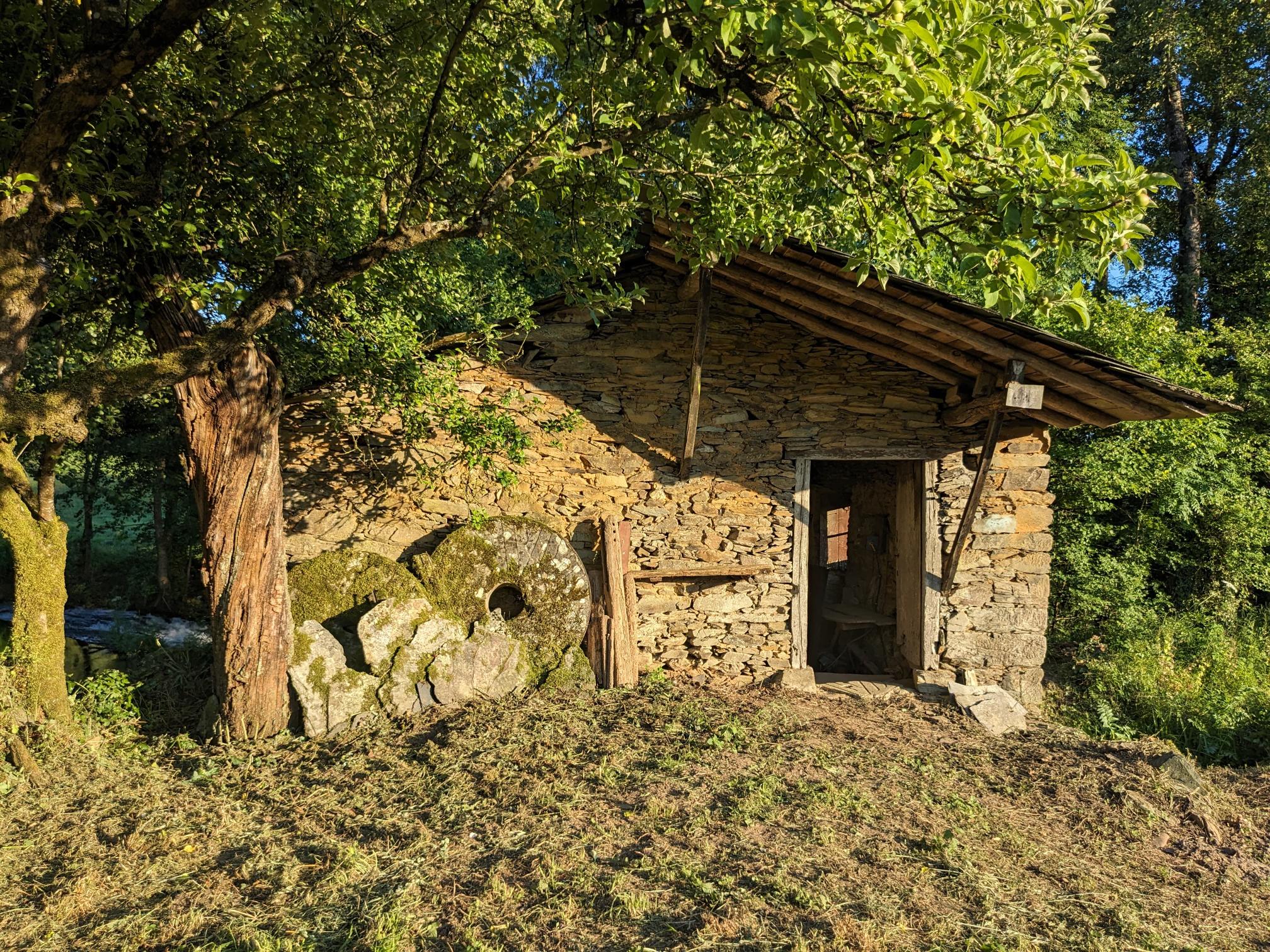 Fachada del molino
