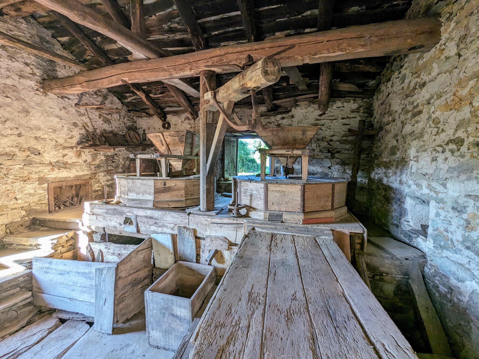 Interior del molino